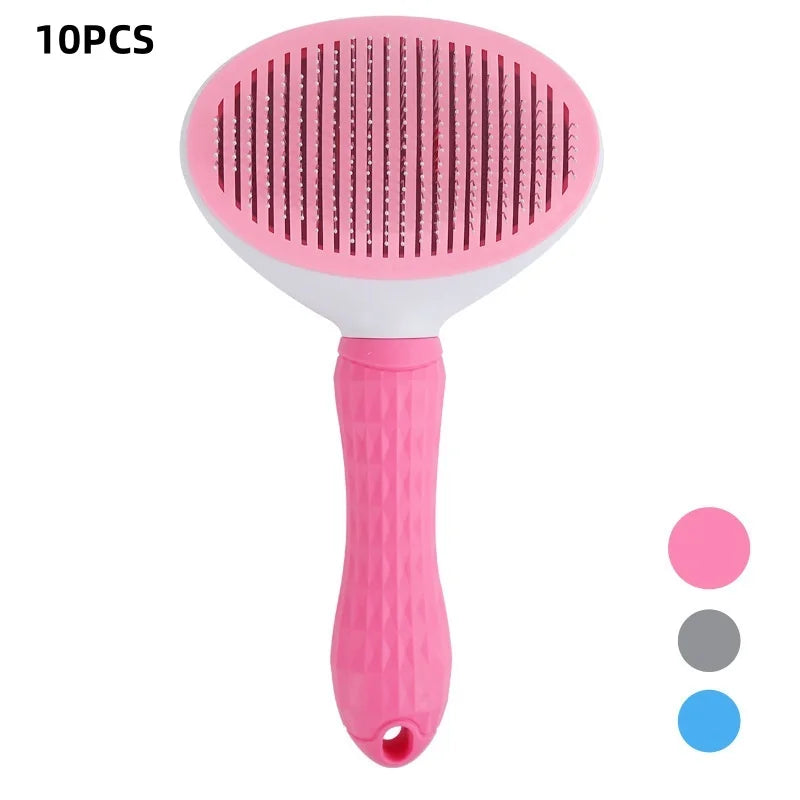 Cepillo Autolimpiante para Perros y Gatos
