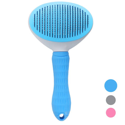 Cepillo Autolimpiante para Perros y Gatos