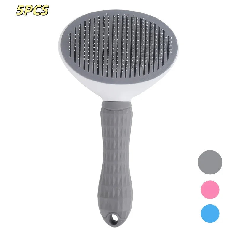 Cepillo Autolimpiante para Perros y Gatos