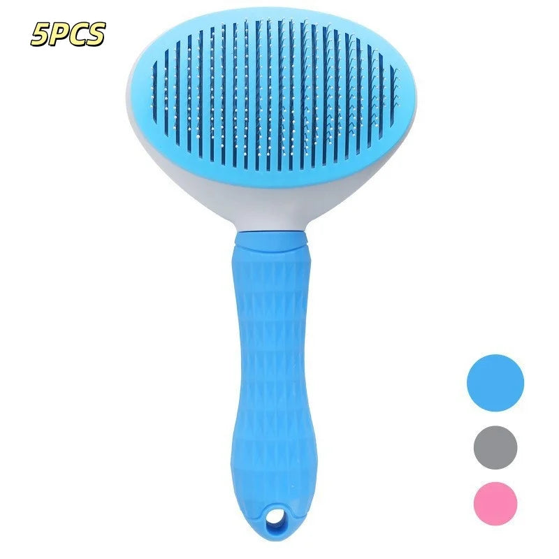 Cepillo Autolimpiante para Perros y Gatos