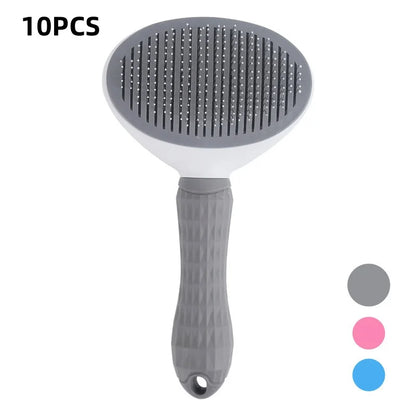 Cepillo Autolimpiante para Perros y Gatos